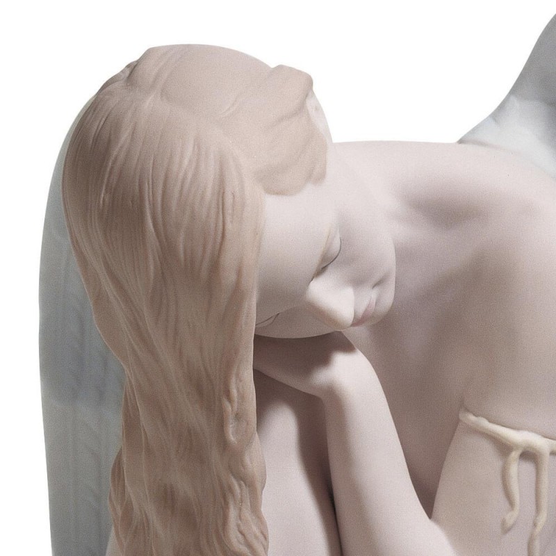 Lladrò Scultura Angelo Meraviglioso in...