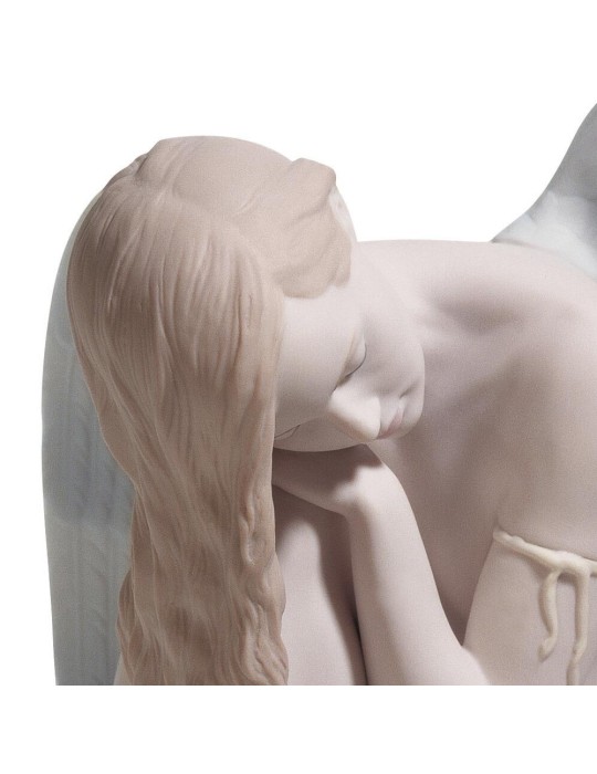 Lladrò Scultura Angelo Meraviglioso in...