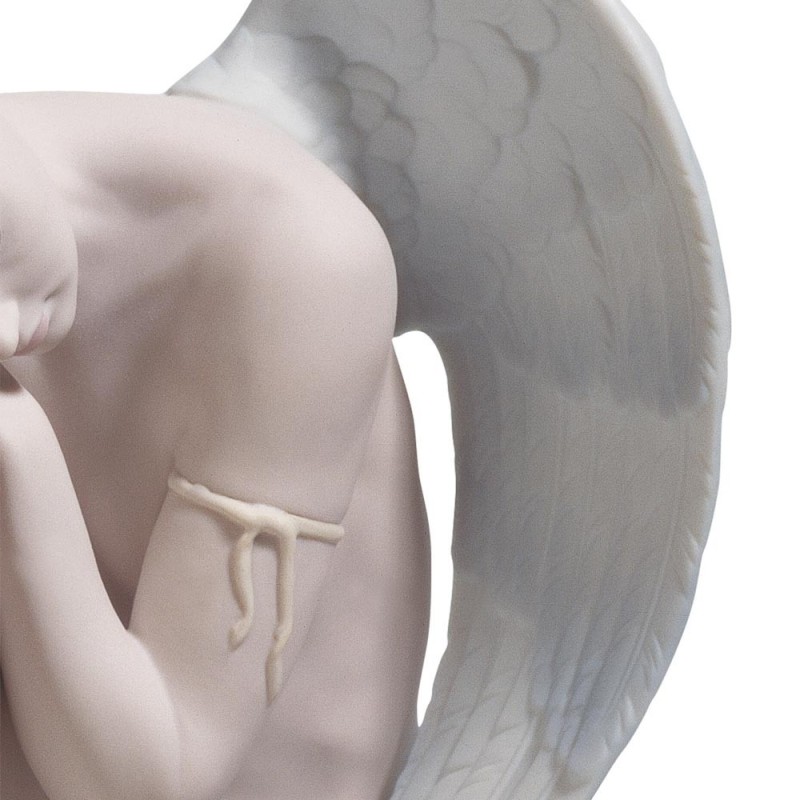 Lladrò Scultura Angelo Meraviglioso in...