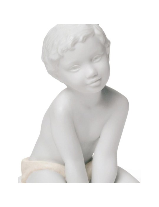 Lladrò Statua Il Figlio in porcellana handmade