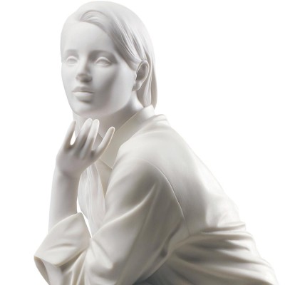 Lladrò Statua donna Un Momento di Tranquillità in... 2