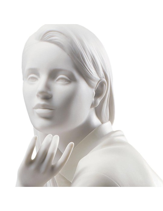 Lladrò Statua donna Un Momento di Tranquillità...