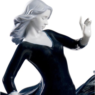 Lladrò Statua donne Arriva la Notte in porcellana -... 2