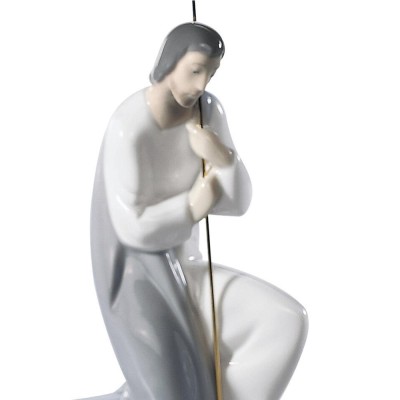 Lladrò Statua Natività San Giuseppe in porcellana handmade
