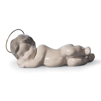 Lladrò Statua Natività Gesù Bambino in porcellana handmade