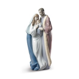Lladró Statua Sacra Famiglia alta 33 cm