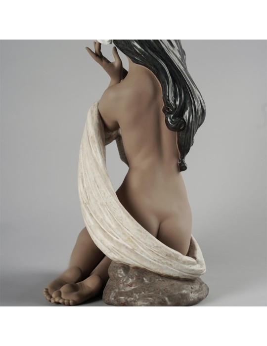 Lladrò Statua donna Candida luce della luna in...
