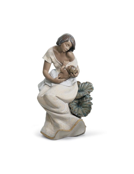 Lladrò Statua Madre Legami materni in porcellana handmade