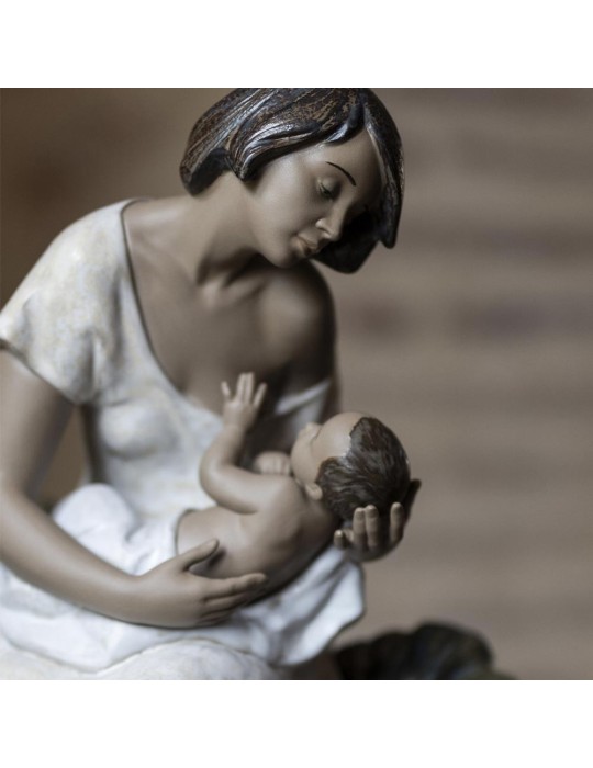 Lladrò Statua Madre Legami materni in...