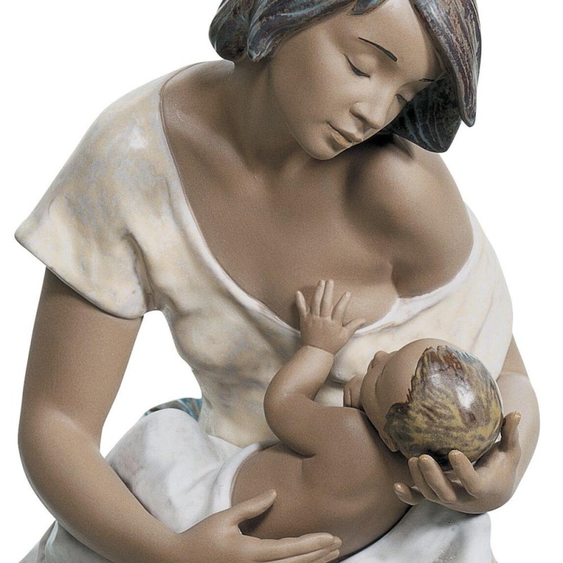 Lladrò Statua Madre Legami materni in...