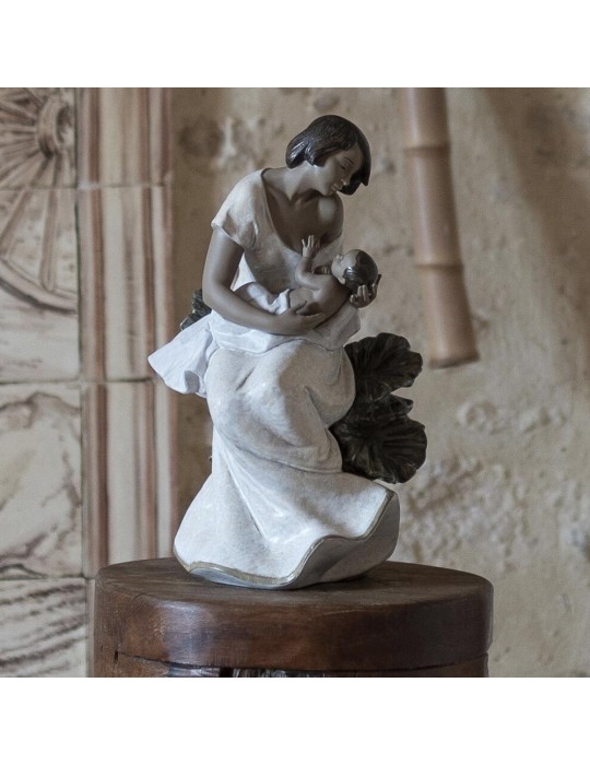 Lladrò Statua Madre Legami materni in...