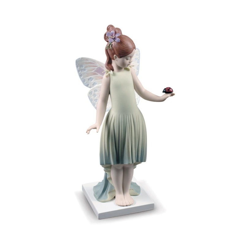 Lladrò Statua bimba Fantasia infantile in...