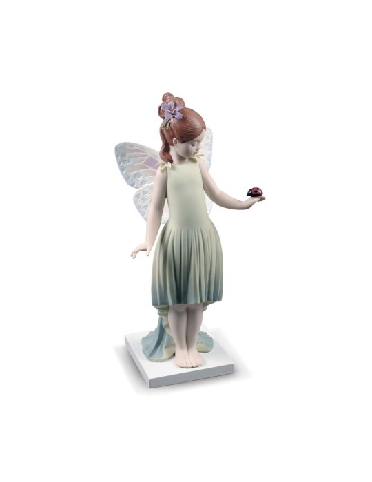 Lladrò Statua bimba Fantasia infantile in...
