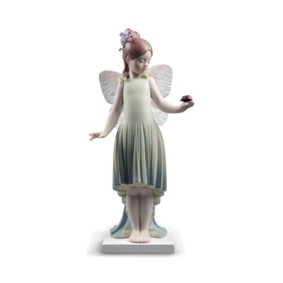 Lladrò Statua bimba Fantasia infantile in porcellana...