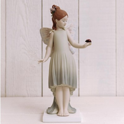 Lladrò Statua bimba Fantasia infantile in porcellana... 2