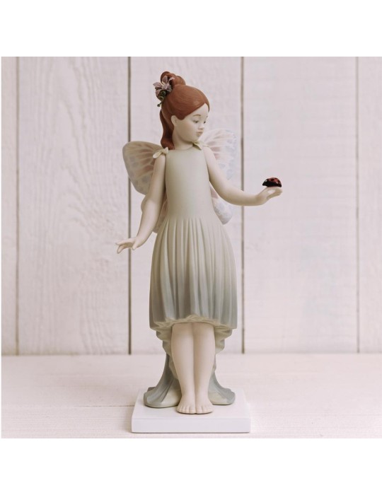 Lladrò Statua bimba Fantasia infantile in...