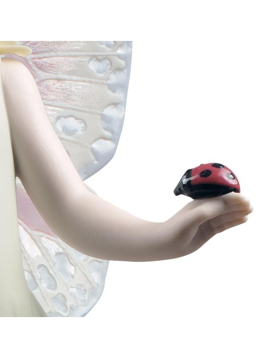 Lladrò Statua bimba Fantasia infantile in...