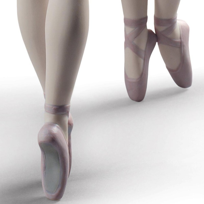 Lladrò Statua ballerine Posa di ballo in...