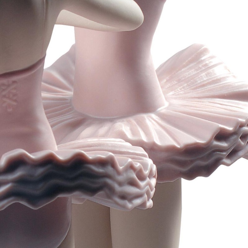 Lladrò Statua ballerine Posa di ballo in...