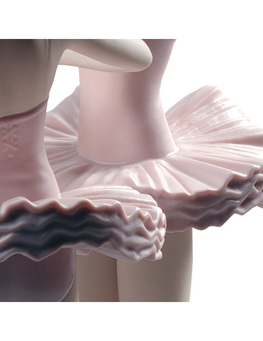 Lladrò Statua ballerine Posa di ballo in...