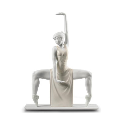 Lladrò Statua donna Danza contemporanea in porcellana...