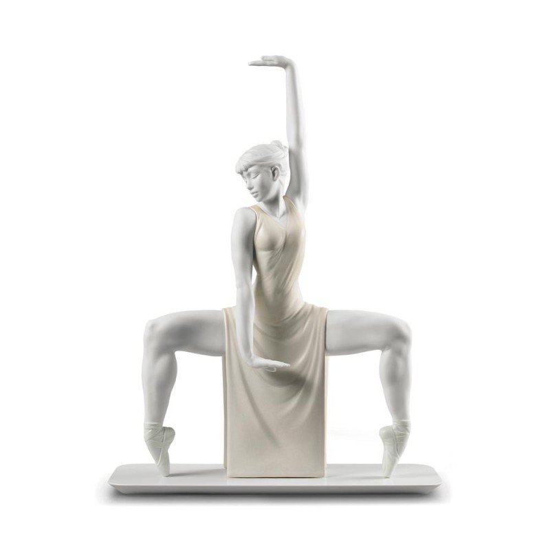 Lladrò Statua donna Danza contemporanea in porcellana handmade