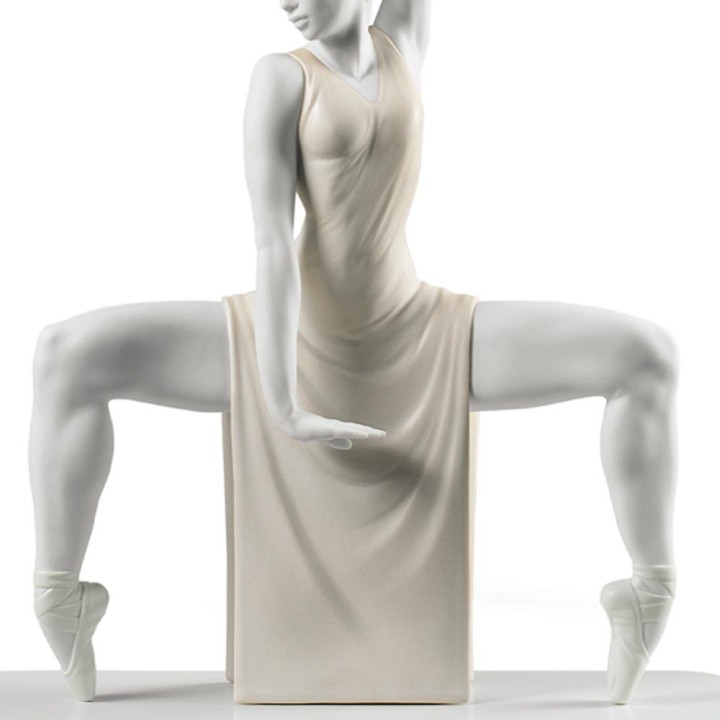 Lladró Statua Danza contemporanea alta 47 cm