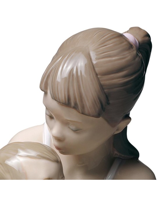 Lladrò Statua bimbi Sorellina e fratellino in...