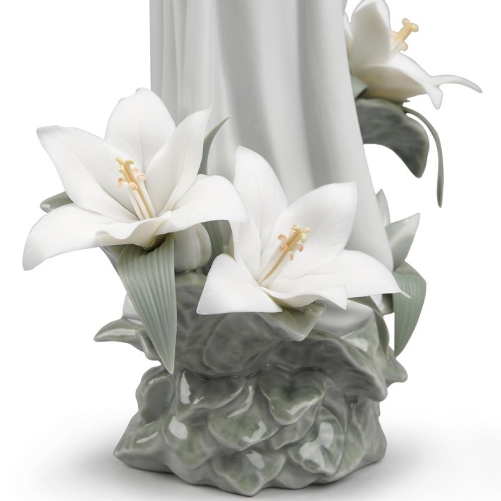 Lladró Statua Madonna dei fiori alta 33 cm