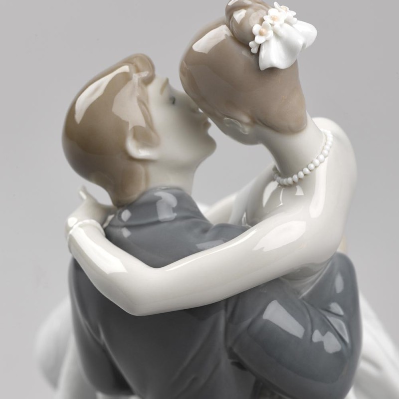 Lladrò Statua coppia Il giorno più bello in...