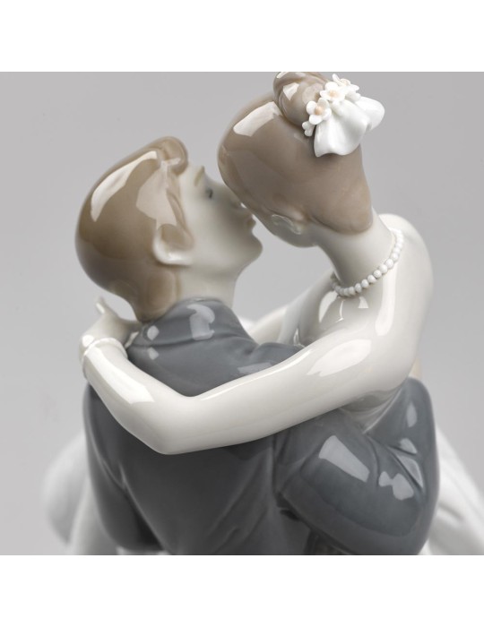 Lladrò Statua coppia Il giorno più bello in...