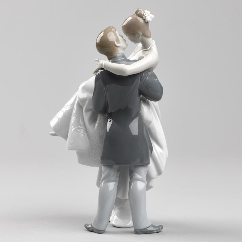 Lladrò Statua coppia Il giorno più bello in...