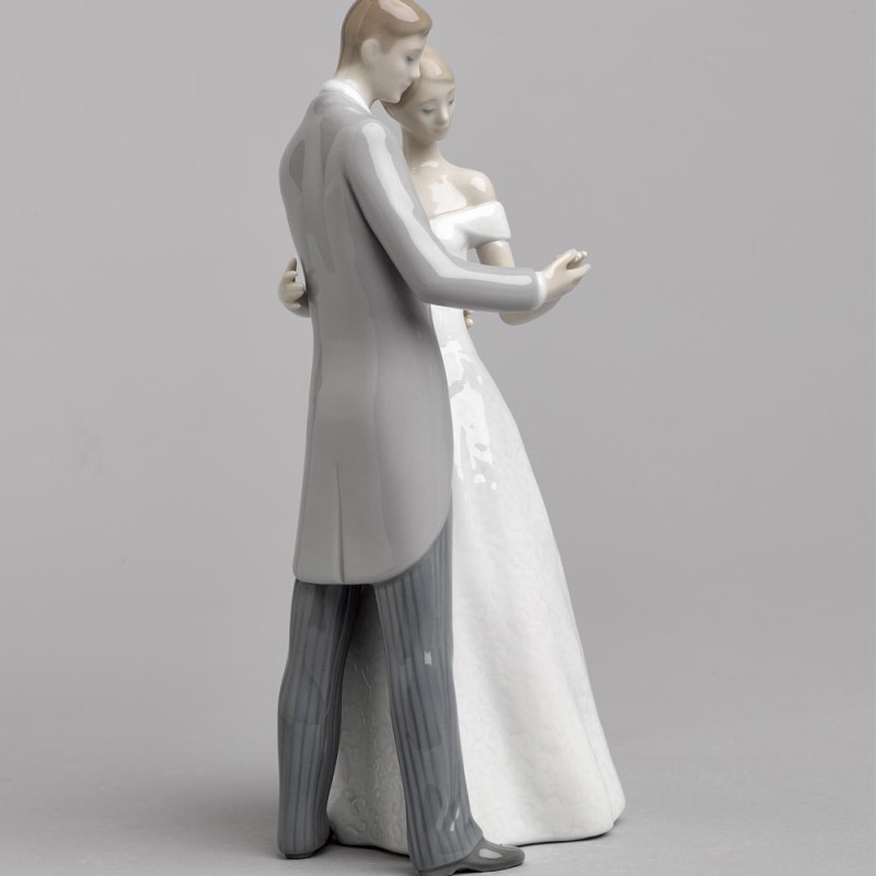 Lladrò Statua coppia Per sempre uniti in...