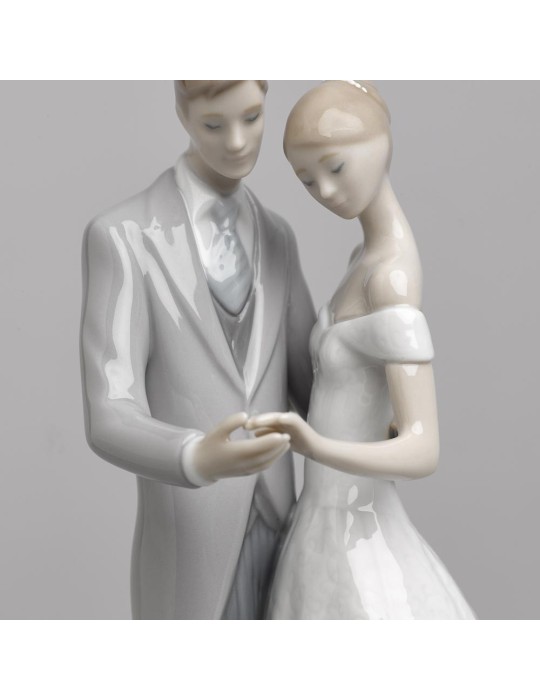 Lladrò Statua coppia Per sempre uniti in...
