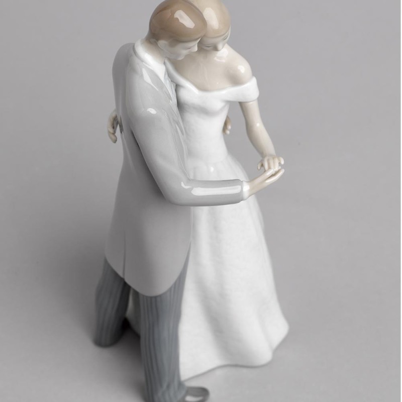 Lladrò Statua coppia Per sempre uniti in...