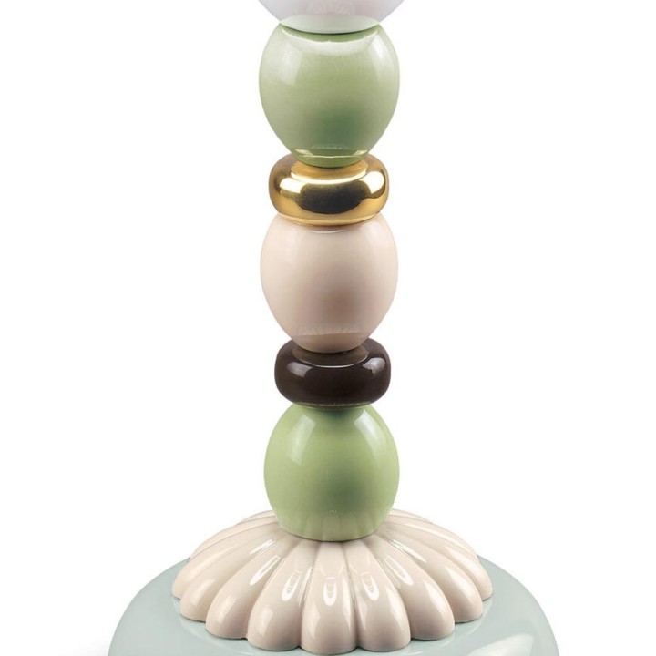 Lladró Lampada Firefly Lotus Autunno Dorato verde