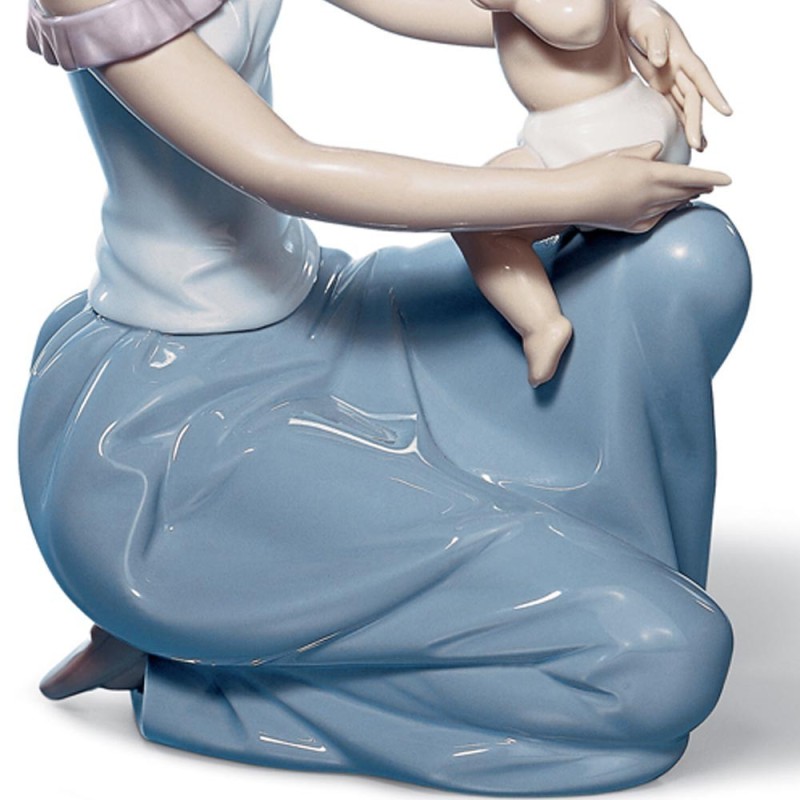 Lladrò Statua Uno per te uno per me in...