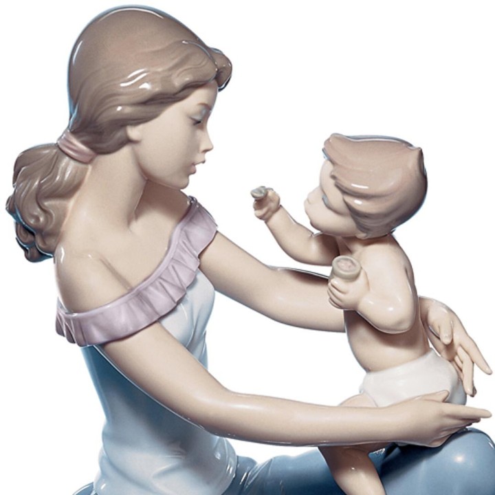 Lladró Statua Uno per te uno per me alta 27 cm