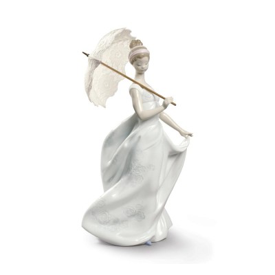 Lladrò Statua donna Eleganza in porcellana handmade