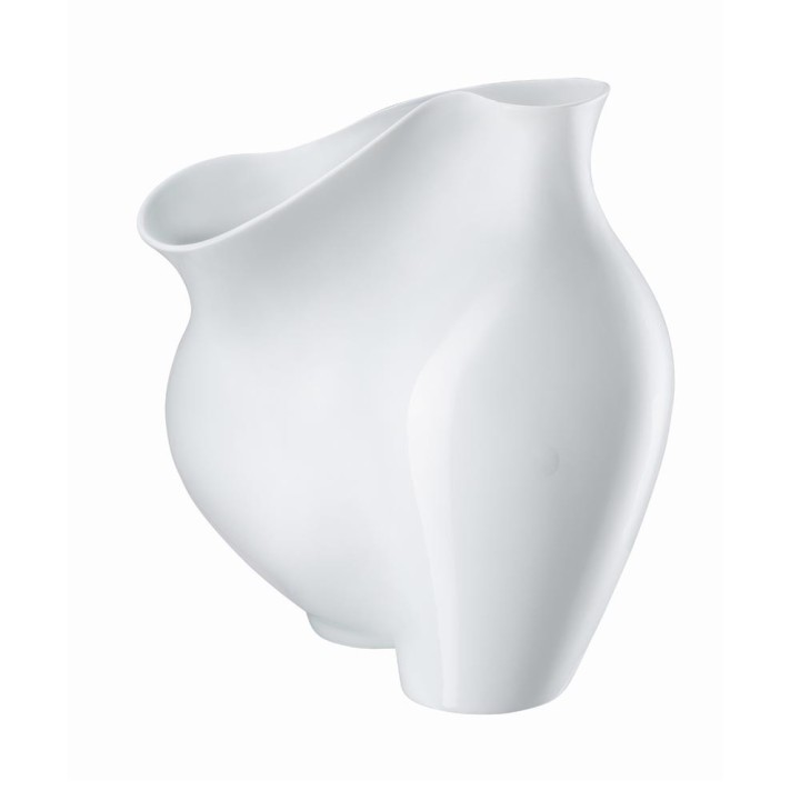 Rosenthal Vaso La Chute porcellana bianca Ø 26 cm