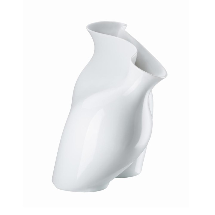 Rosenthal Vaso La Chute porcellana bianca Ø 26 cm