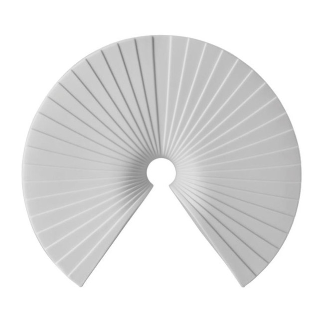 Vaso Arcus Weiss Matt Rosenthal in Porcellana – h 23,8 cm