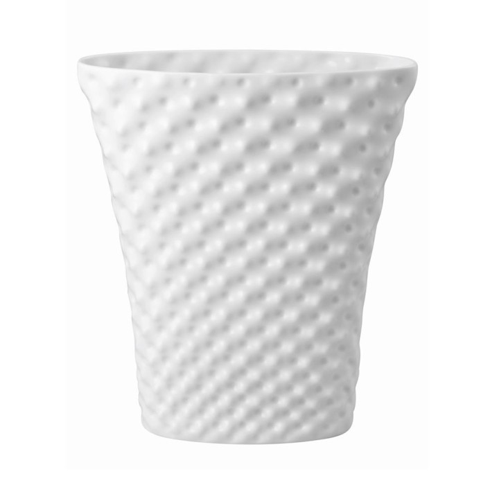 Rosenthal Vaso ovale Vibrations bianco 32 cm