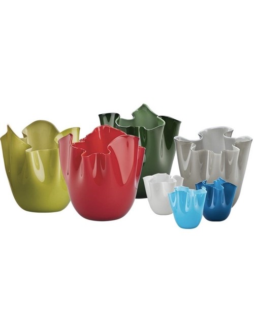 Vaso Fazzoletto Venini in Lattimo – Design...