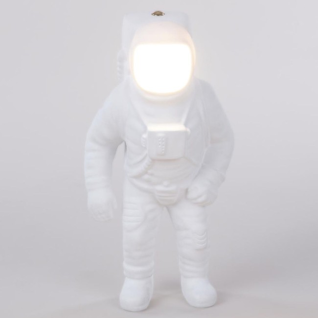 LAMPADA LED RICARIC. IN RESINA DA TAVOLO"COSMIC-FL