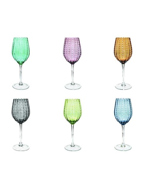 SET6 CARNIVAL GOBLET CLEAR