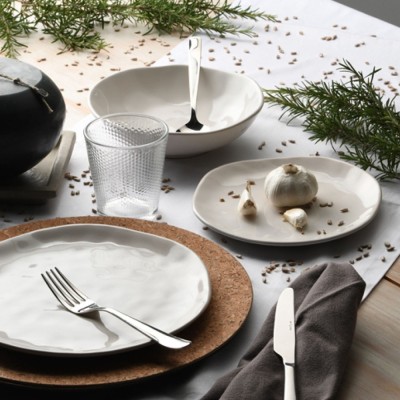 Tognana Servizio Piatti 18 Pezzi Nordik White in Stoneware 2