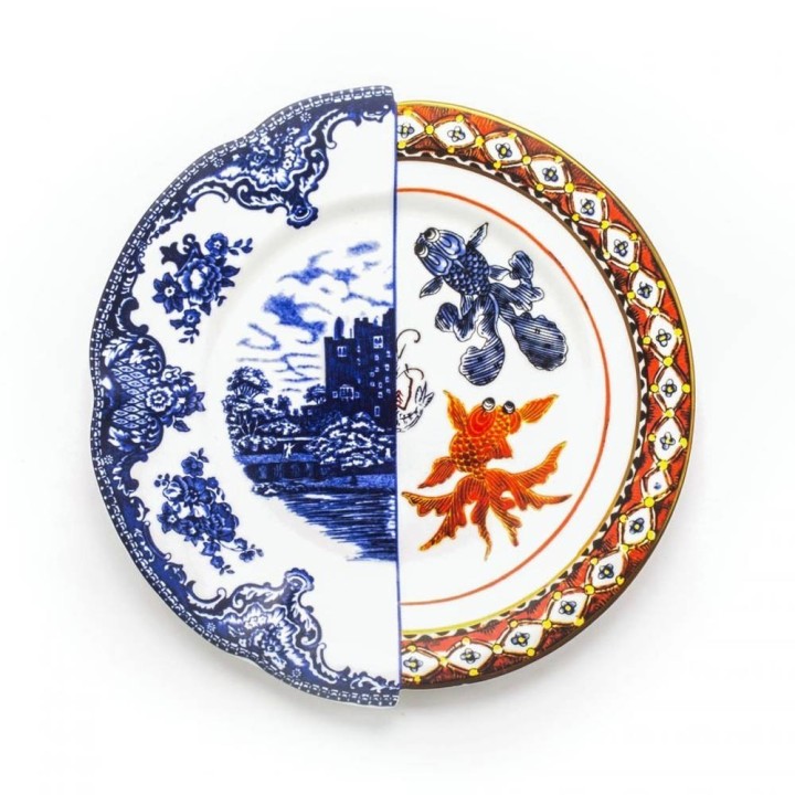 Seletti Piatto piano Hybrid rif. 09721 Ø 27,5 cm