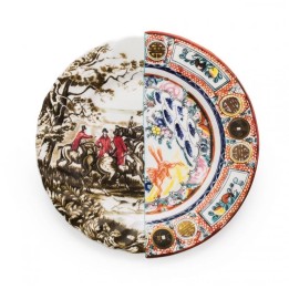 Seletti Piatto piano Hybrid rif. 09723 Ø 27,5 cm