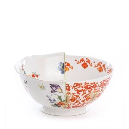 Seletti Insalatiera Hybrid Ersilia in porcellana Ø 27 cm